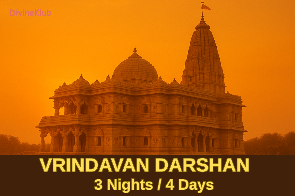 Agra Mathura Vrindavan Barsana Spiritual Darshan Tour (3N/4D) - Private Tour
